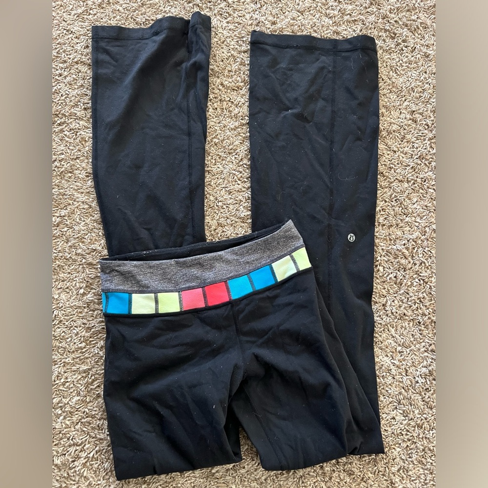 Lululemon Flared Reversible leggings